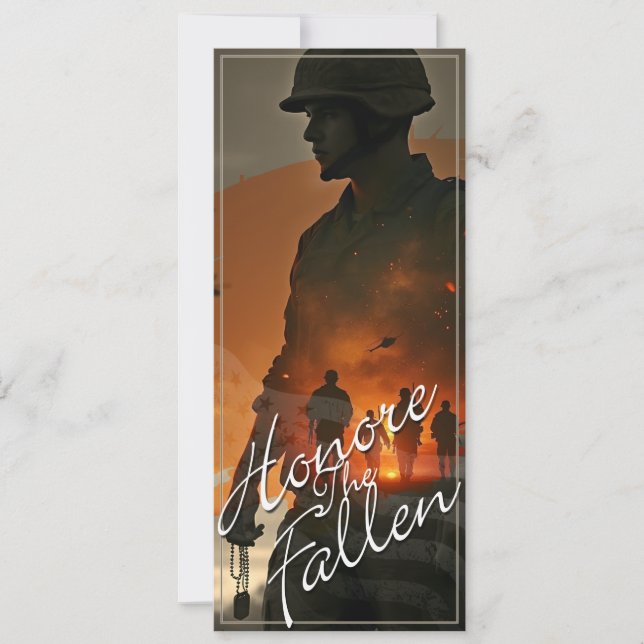 Märk Fallen - kom ihåg deras offer (Framsida)