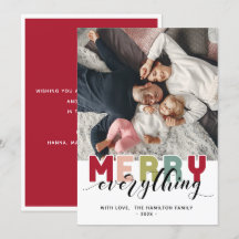 Märk färgat Helgdag-fotokort