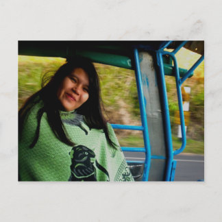 MARK FÖR SMILES-vykort Vykort