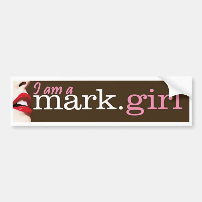 Mark.girl-bildekal Bildekal (Framsidan)