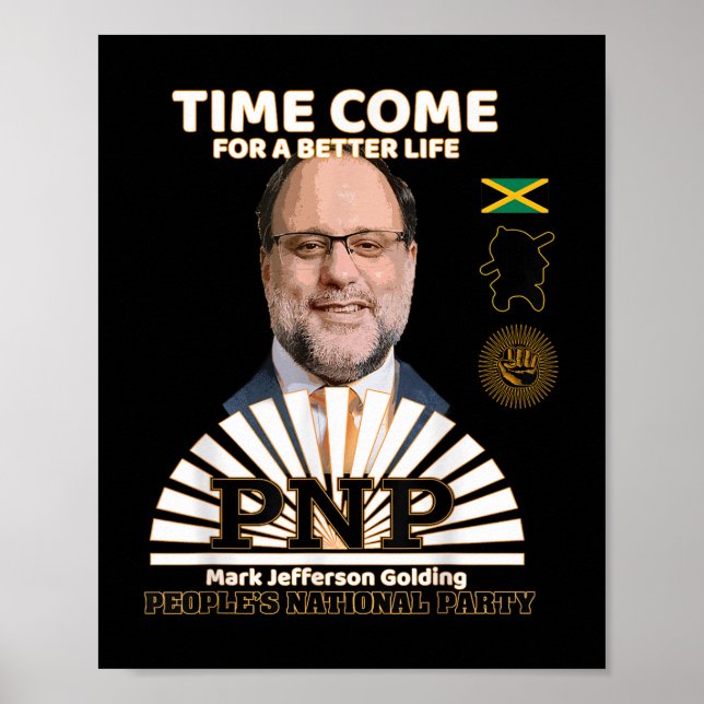 Mark Golding Jamaica's People's National P Poster (Framsidan)