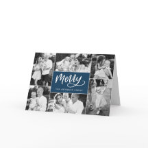 Märk Helgdag-kort för julfotopapper