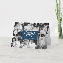 Märk Helgdag-kort för julfotopapper Helgkort