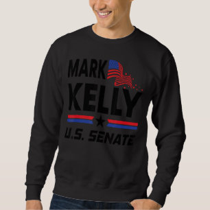 Mark Kelly 2022 för den liberala senaten Sen Lång Ärmad Tröja
