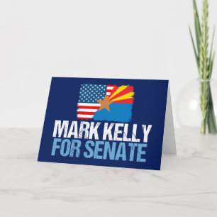 Mark Kelly för senaten 2022 Arizona-val Kort