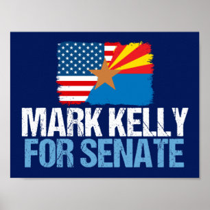 Mark Kelly för senaten Poster