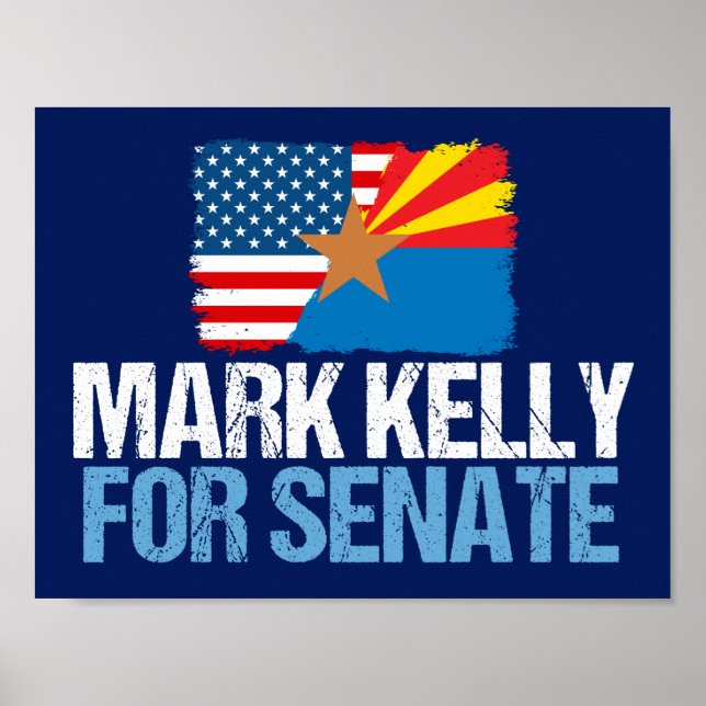 Mark Kelly för senaten Poster (Framsidan)