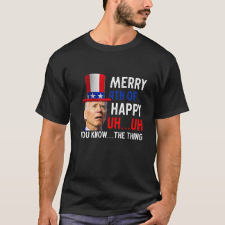 Märk Lycklig 4:e.. den Sak-rymliga 4:e T Shirt