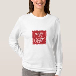 Märk och ljus Anpassat namn bakåt Röda öron T Shirt