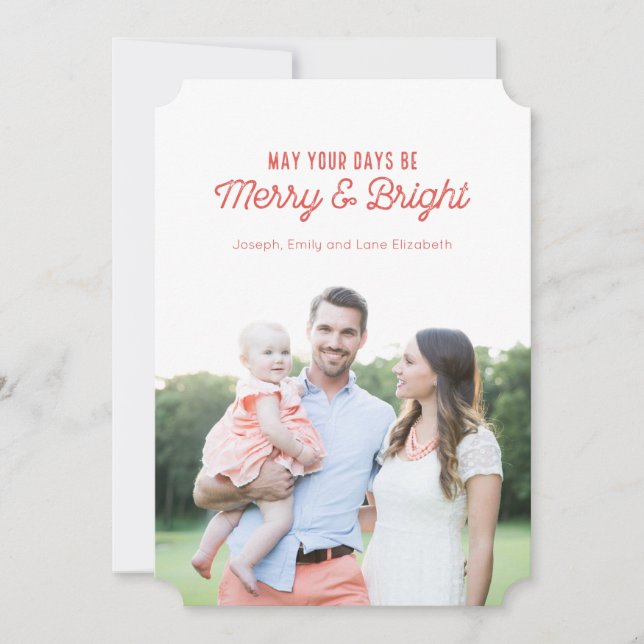 Märk och ljus Helgdag-fotokort Julkort (Framsida)