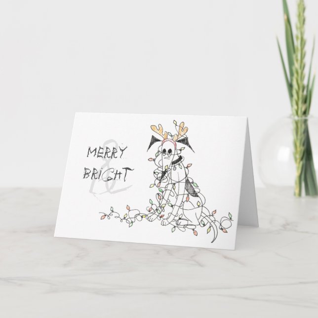 Märk och ljus kort (Framsida)