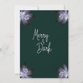 Märk och Mörk Julkort