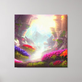 Mark of Light and Toadstools Wall Art Canvastryck