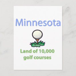 Mark på 10 000 Golf Kurser Vykort