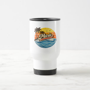 Mark Retro Sunset Namn Design Resemugg