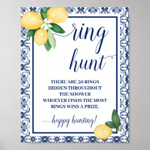 Märk Ring Hunt-Möhippan Poster