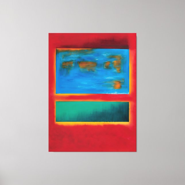 Mark Rothko art Canvastryck (Framsida)
