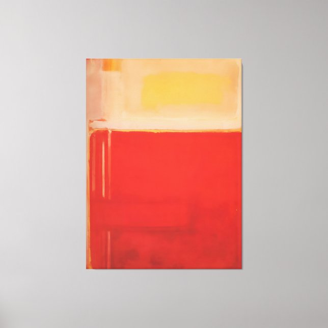 Mark Rothko art Canvastryck (Framsida)