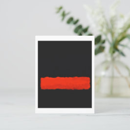 Mark Rothko art i digital stil 5 Vykort