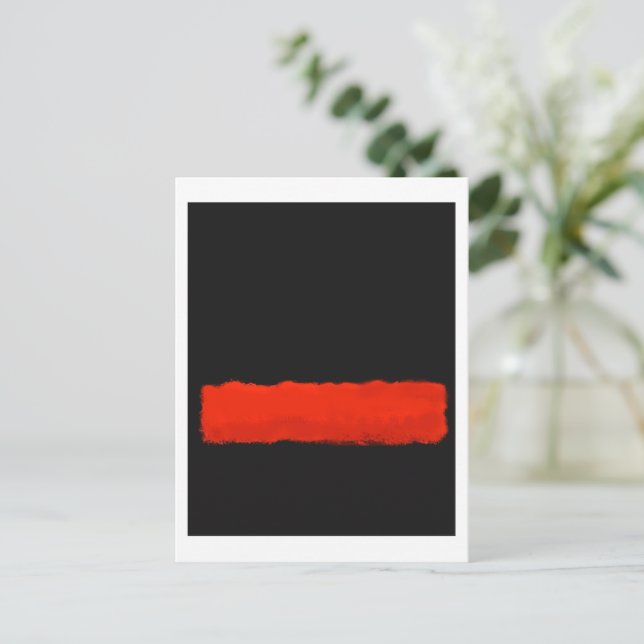 Mark Rothko art i digital stil 5 Vykort (Stående Fram)