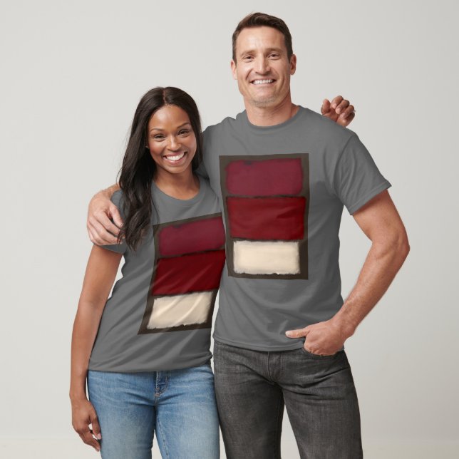 Mark Rothko art i digital stil 6 T Shirt (Unisex)
