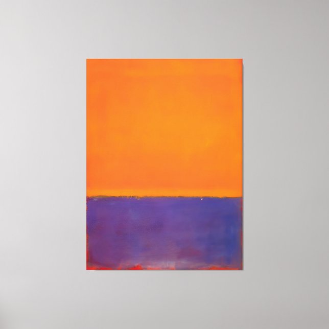 Mark Rothko art style Canvastryck (Framsida)