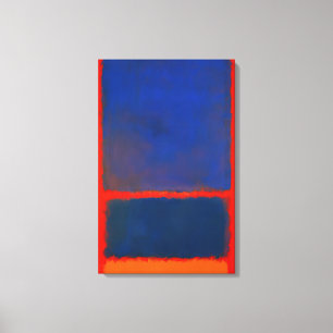 Mark Rothko - Blue, Orange, Red - 1961 Canvastryck