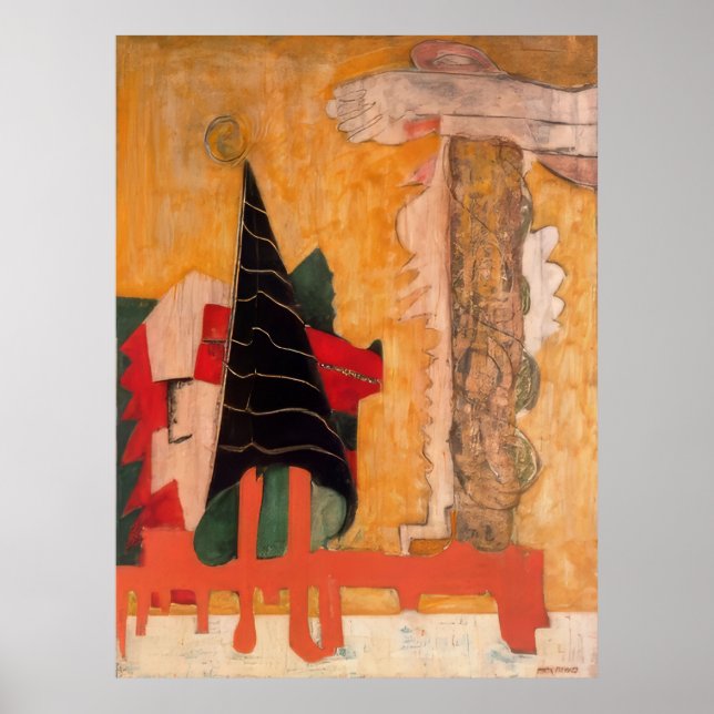 Mark Rothko - Ifigenias offer - 1942 Poster (Framsidan)