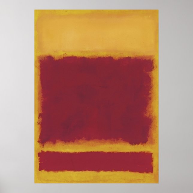 Mark Rothko - Komposition - 1958 Poster (Framsidan)