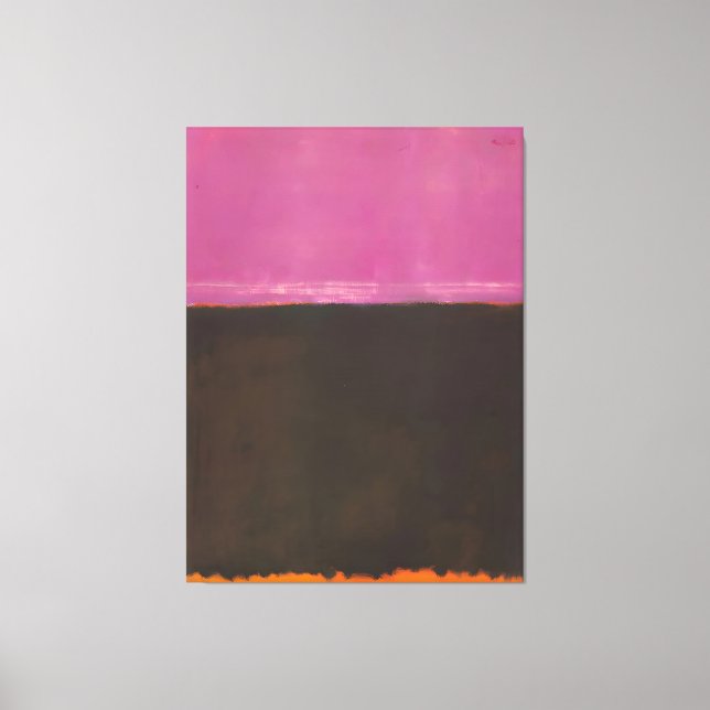 Mark Rothko konst Canvastryck (Framsida)