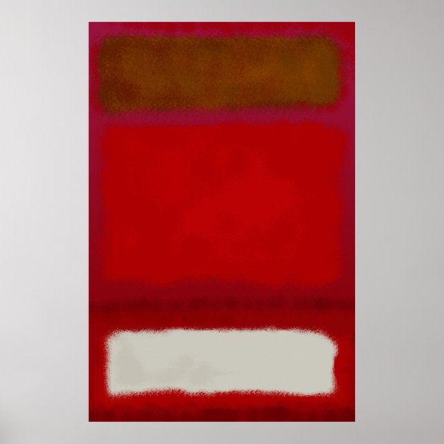 Mark Rothko konst i digital stil 16 Poster (Framsidan)