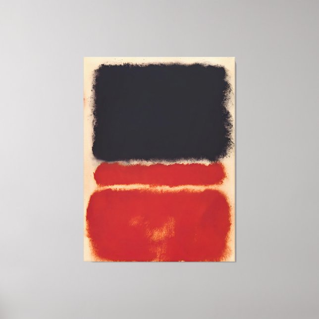 Mark Rothko konst målning Canvastryck (Framsida)
