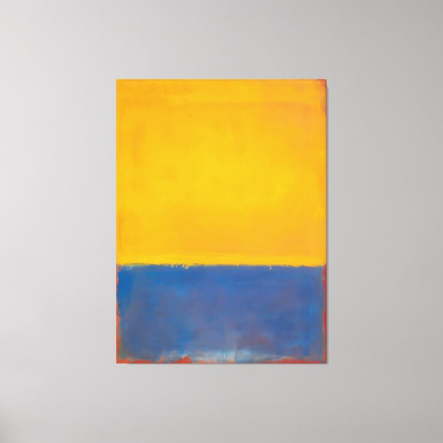 Mark Rothko konst målning Canvastryck (Framsida)