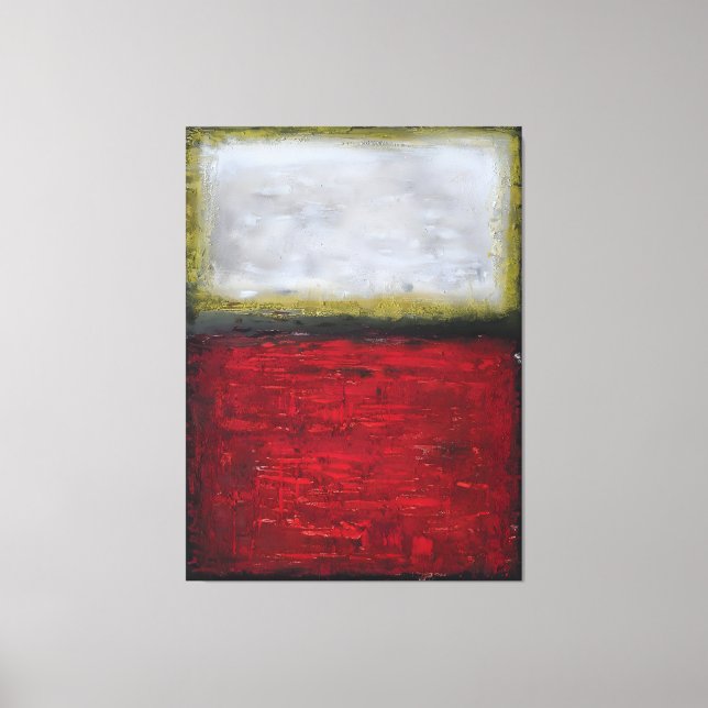 Mark Rothko konstverk Canvastryck (Framsida)