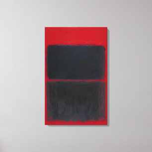 Mark Rothko - Light Red Over Black - 1957 Canvastryck
