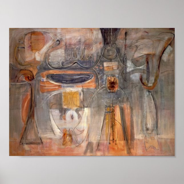 Mark Rothko - Liliths ritualer - 1945 Poster (Framsidan)