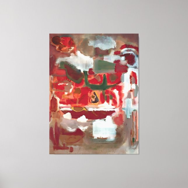 Mark Rothko-målning Canvastryck (Framsida)