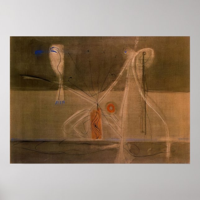 Mark Rothko - Minnets tentakler - 1946 Poster (Framsidan)