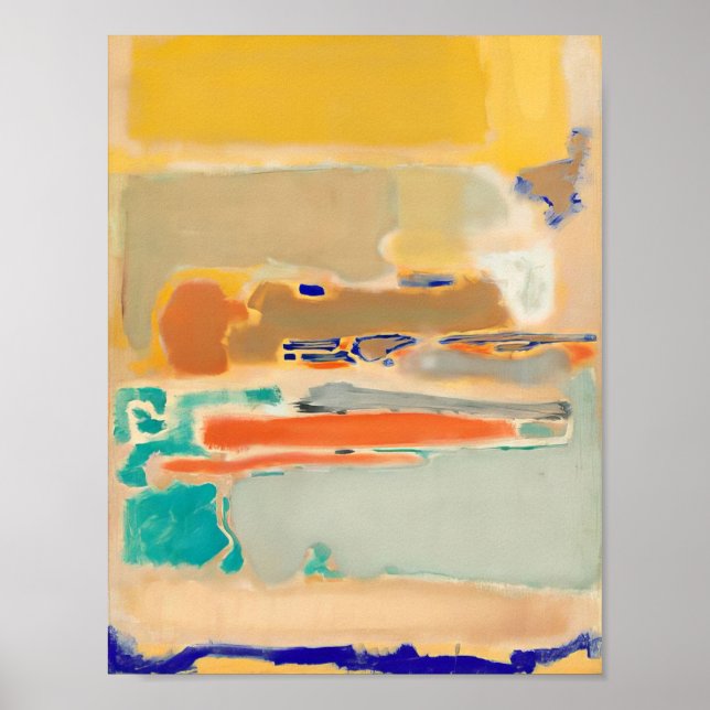 Mark Rothko - Multiform - 1948 Poster (Framsidan)