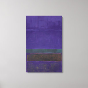 Mark Rothko - Namnlös [Blue, Grönt och Brown] - Canvastryck