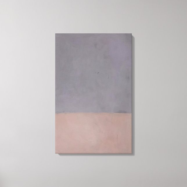 Mark Rothko - Namnlös Grått och Mauve - 1969 Canvastryck (Framsida)