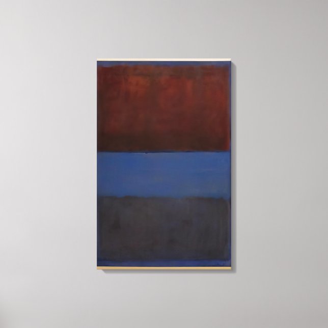 Mark Rothko - No.61 Rust and Blue - 1953 Canvastryck (Framsida)