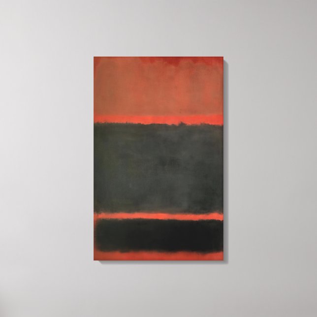 Mark Rothko - nr 20 - 1957 Canvastryck (Framsida)