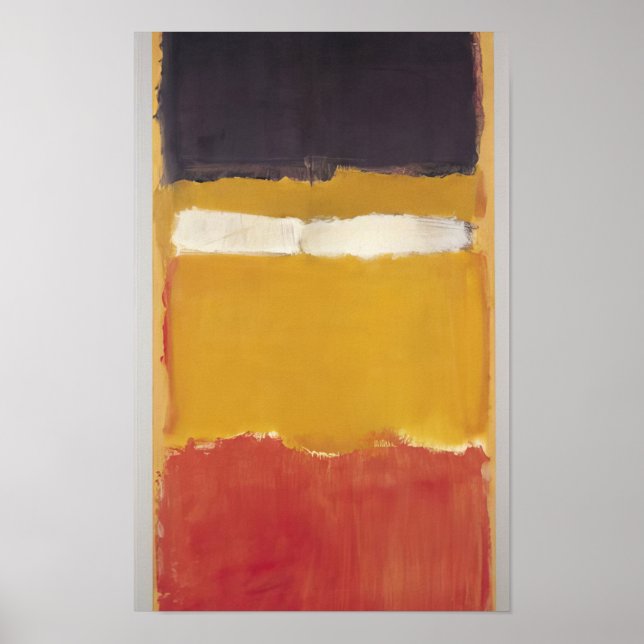 Mark Rothko - Number 24 (Untitled) - 1951 Poster (Framsidan)