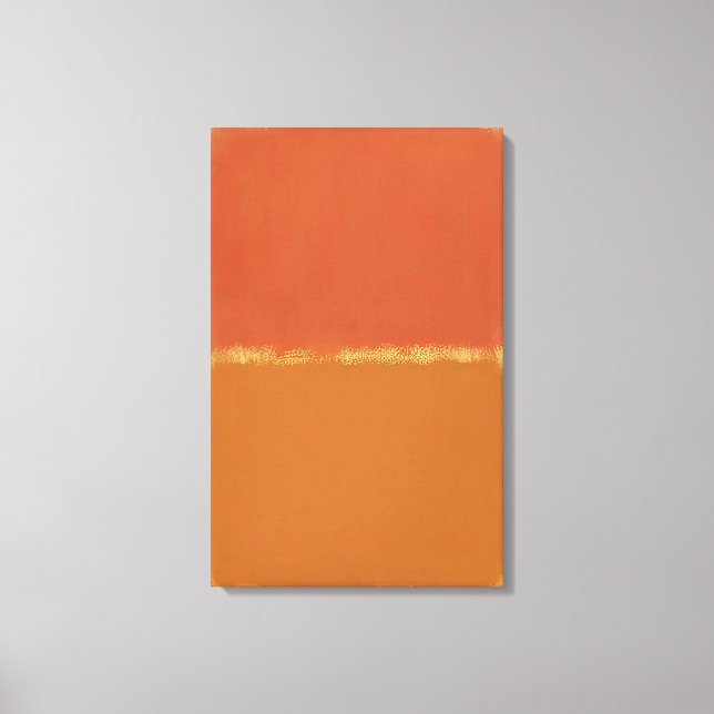 Mark Rothko - Orange, Röd, Orange - 1961 Canvastryck (Framsida)