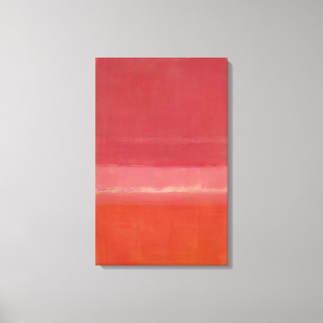 Mark Rothko - Otitled Red - 1956 Canvastryck (Framsida)