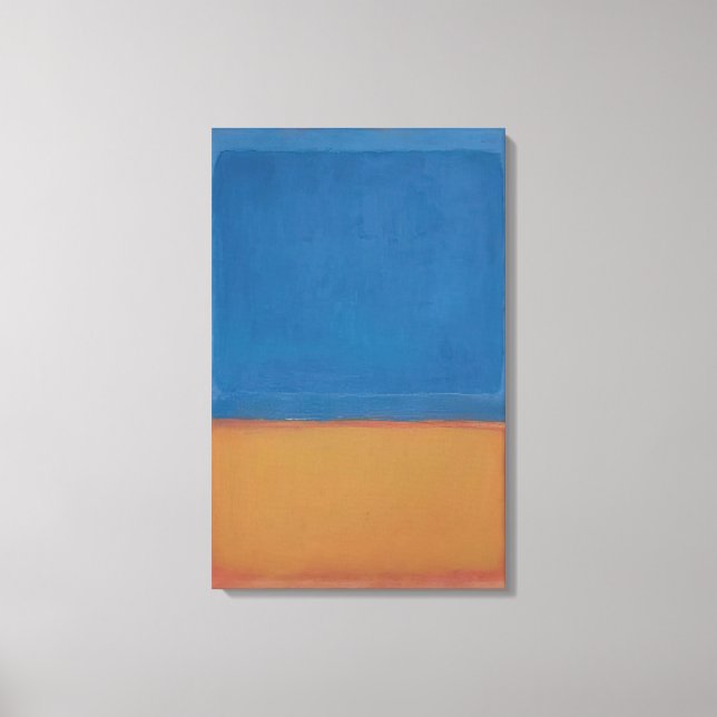 Mark Rothko - Otitled Red, Blue, Orange - 1955 Canvastryck (Framsida)