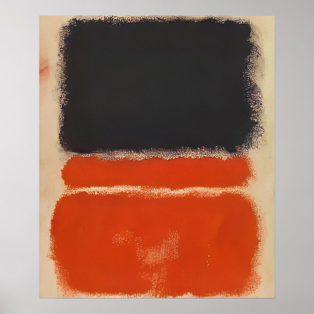 Mark Rothko - Röd - 1968 Poster (Framsidan)