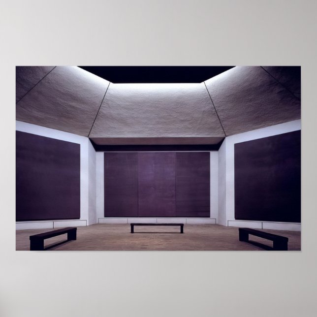 Mark Rothko - Rothko Chapel - 1970 Poster (Framsidan)