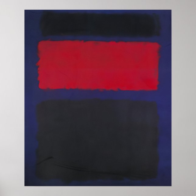 Mark Rothko - Täckning - 1960 Poster (Framsidan)